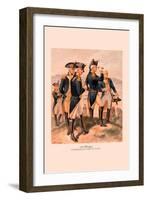 Commander in Chief and Staff-H.a. Ogden-Framed Art Print