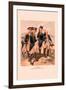 Commander in Chief and Staff-H.a. Ogden-Framed Art Print