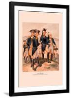 Commander in Chief and Staff-H.a. Ogden-Framed Art Print