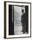 Commander-In-Chief of the Swiss Army General Henri Guisan Standing in Doorway-null-Framed Photographic Print