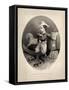 Commander in Chief, Pub. by Currier and Ives, 1863-Thomas Nast-Framed Stretched Canvas