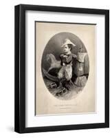 Commander in Chief, Pub. by Currier and Ives, 1863-Thomas Nast-Framed Giclee Print