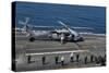 Commander of Naval Air Forces Arrives Aboard USS Carl Vinson-null-Stretched Canvas