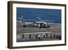 Commander of Naval Air Forces Arrives Aboard USS Carl Vinson-null-Framed Photographic Print