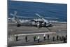 Commander of Naval Air Forces Arrives Aboard USS Carl Vinson-null-Mounted Photographic Print