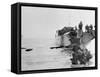 Commando Operations During the Invasion of Normandy, June 1944-English Photographer-Framed Stretched Canvas