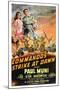 Commandos Strike at Dawn, Anna Lee, Paul Muni, 1942-null-Mounted Art Print