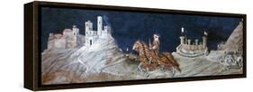 Commemoration ..At the Siege of Montemassi..., 1328-Simone Martini-Framed Stretched Canvas