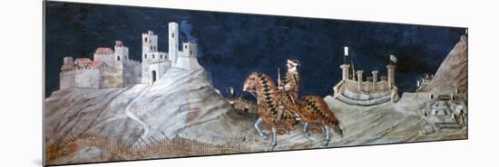 Commemoration ..At the Siege of Montemassi..., 1328-Simone Martini-Mounted Premium Giclee Print