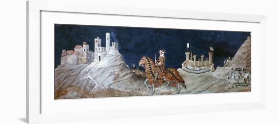 Commemoration ..At the Siege of Montemassi..., 1328-Simone Martini-Framed Giclee Print