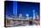 Commemoration Lights Manhattan-null-Stretched Canvas