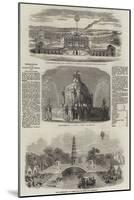 Commemoration of the Peace of Aix-La-Chapelle, 1748-null-Mounted Giclee Print