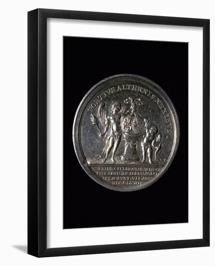 Commemorative Medal for Wedding of Ferdinand IV, King of Naples and Sicily-null-Framed Giclee Print