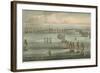 Commencement of the Battle of Trafalgar, 1805-Thomas Whitcombe-Framed Giclee Print