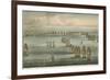 Commencement of the Battle of Trafalgar, 1805-Thomas Whitcombe-Framed Giclee Print