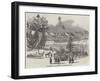 Commencement of the Quebec and Richmond Railway-null-Framed Giclee Print