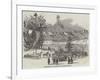 Commencement of the Quebec and Richmond Railway-null-Framed Giclee Print