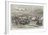 Commencement of the Railway Works at Balaclava-null-Framed Giclee Print