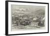 Commencement of the Railway Works at Balaclava-null-Framed Giclee Print