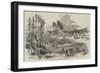 Commencement of the St Andrew's and Quebec Railway-null-Framed Giclee Print