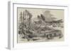 Commencement of the St Andrew's and Quebec Railway-null-Framed Giclee Print