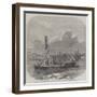 Commencement of the Thames Embankment-null-Framed Giclee Print