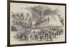 Commencement of the Works of the Petropolis Railway by the Emperor of Brazil-null-Framed Giclee Print