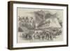 Commencement of the Works of the Petropolis Railway by the Emperor of Brazil-null-Framed Giclee Print