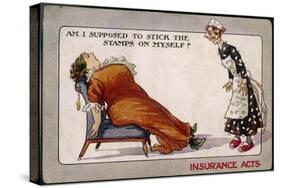 Comment on Lloyd George's National Insurance Act-null-Stretched Canvas