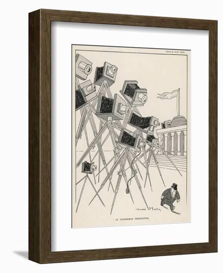 Comment on the Total Lack of Privacy for Public Figures-Andre Helle-Framed Art Print