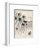 Comment on the Total Lack of Privacy for Public Figures-Andre Helle-Framed Art Print