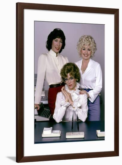 Comment se debarrasser by son patron Nine to five by ColinHiggins with Lily Toml Jane Fonda and Dol-null-Framed Photo