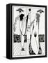 Comment Tristan but Le Philtre D'amour, C.1894 (Litho)-Aubrey Beardsley-Framed Stretched Canvas