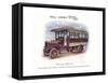 Commer Bus 1914-null-Framed Stretched Canvas