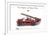 Commer Fire Engine-null-Framed Premium Giclee Print