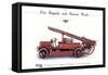 Commer Fire Engine-null-Framed Stretched Canvas
