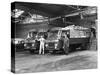 Commer Lorries at Spillers Foods Ltd, Gainsborough, Lincolnshire, 1962-Michael Walters-Stretched Canvas
