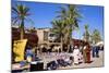Commerce Along the Street of the Medina, Marrakech, Morocco, North Africa, Africa-Guy Thouvenin-Mounted Photographic Print