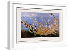 Commerce Fish Pond-Tung Chen Yi-Framed Art Print