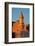 Commerce House Tower (built 1910) and Boston Skyline at sunrise as photographed from Lewis Wharf...-null-Framed Photographic Print