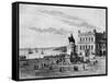 Commerce Square, Lisbon, Portugal, 19th Century-Charles Barbant-Framed Stretched Canvas