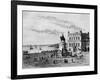 Commerce Square, Lisbon, Portugal, 19th Century-Charles Barbant-Framed Giclee Print