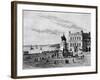 Commerce Square, Lisbon, Portugal, 19th Century-Charles Barbant-Framed Giclee Print