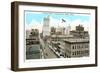 Commerce Street, Dallas, Texas-null-Framed Art Print