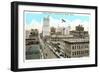 Commerce Street, Dallas, Texas-null-Framed Art Print