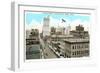 Commerce Street, Dallas, Texas-null-Framed Art Print