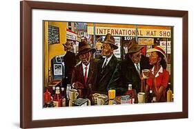 Commerce Street-Ernest Watson-Framed Art Print