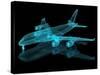 Commercial Aircraft Mesh-nmcandre-Stretched Canvas