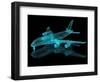 Commercial Aircraft Mesh-nmcandre-Framed Art Print