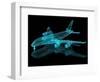 Commercial Aircraft Mesh-nmcandre-Framed Art Print